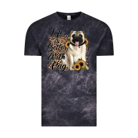 Cloud Black life is better with a pug Vintage Tee - JahusDesignShop