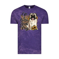Cloud Purple life is better with a pug Vintage Tee - JahusDesignShop