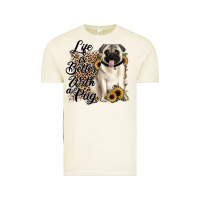 Vintage Arctic life is better with a pug Vintage Tee - JahusDesignShop