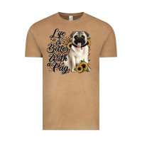 Vintage Camel life is better with a pug Vintage Tee - JahusDesignShop