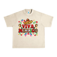 Sandshell viva mexico Urban Heavy Tee - LillyAllenDesigns
