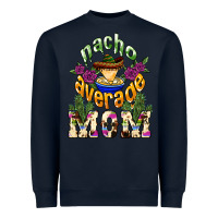 Navy Nacho average Mom Heavyweight Sweatshirt - NancyCooperArtShop