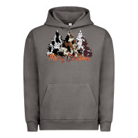 Pigment Tornado merry christmas cowhide trees Urban Hoodie - CowhideDigitalArt