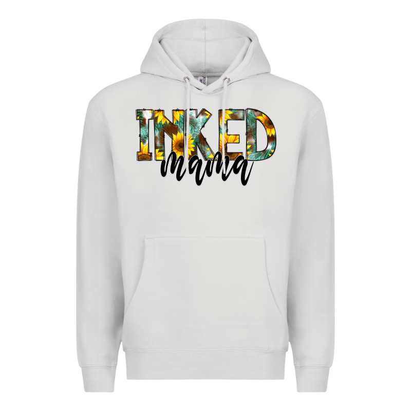 Inked Mama Premium Hoodie by CowCowDesign | Teevron