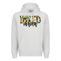 Dove Grey Inked Mama Premium Hoodie - CowCowDesign