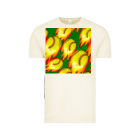 Vintage Arctic softball fire ball seamless pattern Vintage Tee - BundleAndBundleShop
