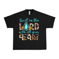 Black trust in the lord with all your heart Urban Heavy Tee - JahusDesignShop