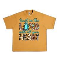 Peanut Butter trust in the lord with all your heart Urban Heavy Tee - JahusDesignShop