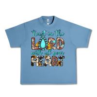 Pebble Blue trust in the lord with all your heart Urban Heavy Tee - JahusDesignShop
