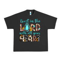 Pigment Black trust in the lord with all your heart Urban Heavy Tee - JahusDesignShop