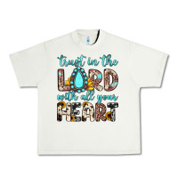 Pistachio trust in the lord with all your heart Urban Heavy Tee - JahusDesignShop