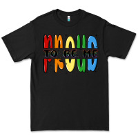 Black proud to be me Premium Tee - MaliasSmallBusiness