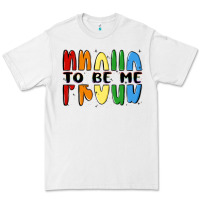 White proud to be me Premium Tee - MaliasSmallBusiness