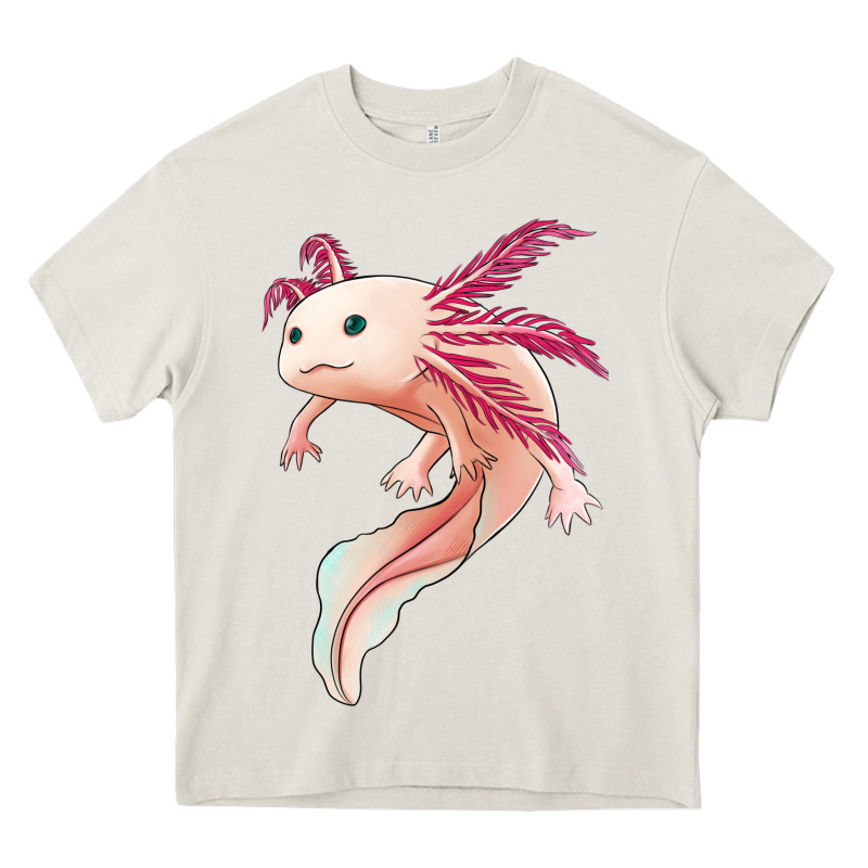 Axolotl Heavy Core Tee by Jasminsmagicworld | Teevron
