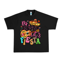 Black no siesta let's fiesta Urban Heavy Tee - LillyAllenDesigns