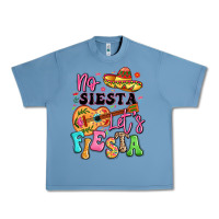 Pebble Blue no siesta let's fiesta Urban Heavy Tee - LillyAllenDesigns