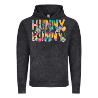 Vintage Black Hunny Bunny Easter Vintage Hoodie - BundleAndBundleShop