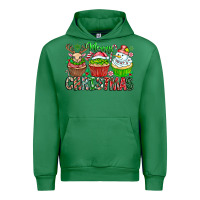 Emerald Merry Christmas Urban Hoodie - CowhideDigitalArt
