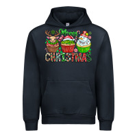 Navy Merry Christmas Urban Hoodie - CowhideDigitalArt