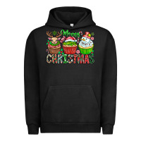 Pigment Black Merry Christmas Urban Hoodie - CowhideDigitalArt