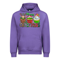 Tulip Merry Christmas Urban Hoodie - CowhideDigitalArt