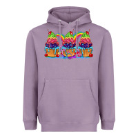 Lavender Pride cupcake Heavyweight Hoodie - FaDigitalArtStudio