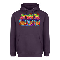 Plum Pride cupcake Heavyweight Hoodie - FaDigitalArtStudio