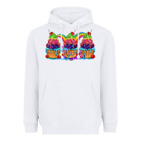 White Pride cupcake Heavyweight Hoodie - FaDigitalArtStudio