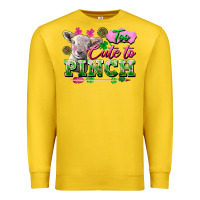 Lemon too cute to pinch Premium Sweatshirt - FaDigitalArtStudio