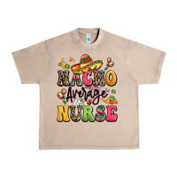 French Oak nacho average nurse Urban Heavy Tee - LillyAllenDesigns
