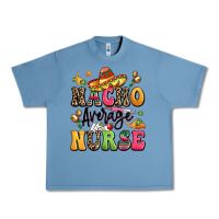 Pebble Blue nacho average nurse Urban Heavy Tee - LillyAllenDesigns