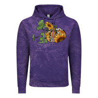 Cloud Purple sunflower pumpkin Vintage Hoodie - RanaPortraitStore
