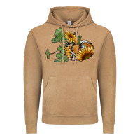 Vintage Camel sunflower pumpkin Vintage Hoodie - RanaPortraitStore