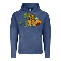 Vintage Denim sunflower pumpkin Vintage Hoodie - RanaPortraitStore