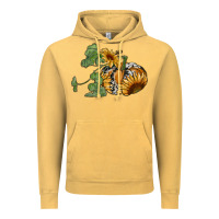 Vintage Mustard sunflower pumpkin Vintage Hoodie - RanaPortraitStore