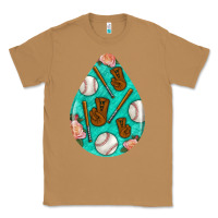 Toasted Coconut baseball and western roses teardrop  5 Classic Tee - BundleAndBundleShop