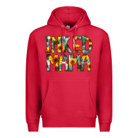 Cardinal Inked Mama Flowers Premium Hoodie - CowCowDesign