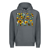 Rock Inked Mama Flowers Premium Hoodie - CowCowDesign