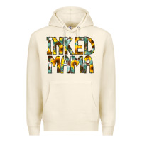 Tofu Inked Mama Flowers Premium Hoodie - CowCowDesign
