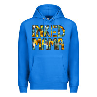 True Royal Inked Mama Flowers Premium Hoodie - CowCowDesign