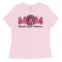 Bubblegum Pink breast cancer warrior mom Ladies Tee - Jasminsmagicworld