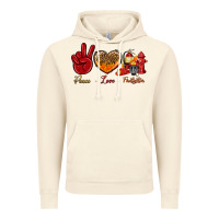 Vintage Artic Peace Love Firefighter Vintage Hoodie - BundleAndBundleShop