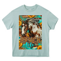 Arona Western Ranch Life Mustang Horse Heavy Core Tee - LillyAllenDesigns