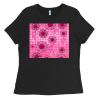Black breast cancer Ladies Tee - Jasminsmagicworld