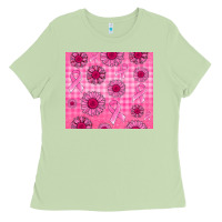 Matcha breast cancer Ladies Tee - Jasminsmagicworld