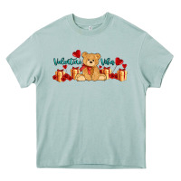 Arona valentines vibes with gifts and bear Heavy Core Tee - AdoDesignShop