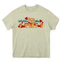 Mossy valentines vibes with gifts and bear Heavy Core Tee - AdoDesignShop