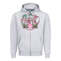 Heather Grey My favorite Nurse calls me mom Zipper Hoodie - CowGirlArtShop
