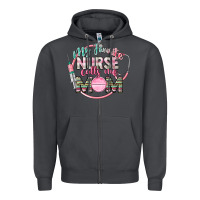 Smoke My favorite Nurse calls me mom Zipper Hoodie - CowGirlArtShop