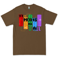 Cacao y'all means all y'all Premium Tee - MaliasSmallBusiness